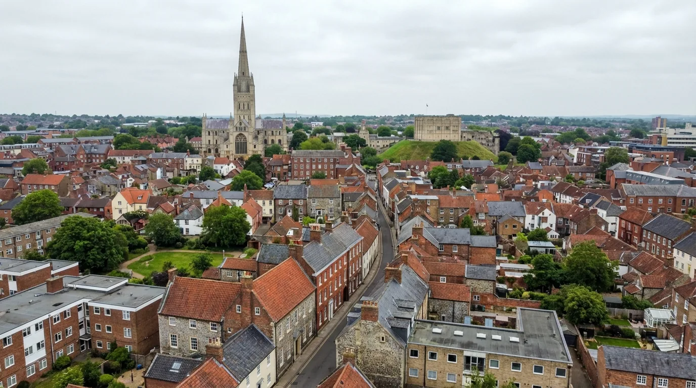 Norwich area overview